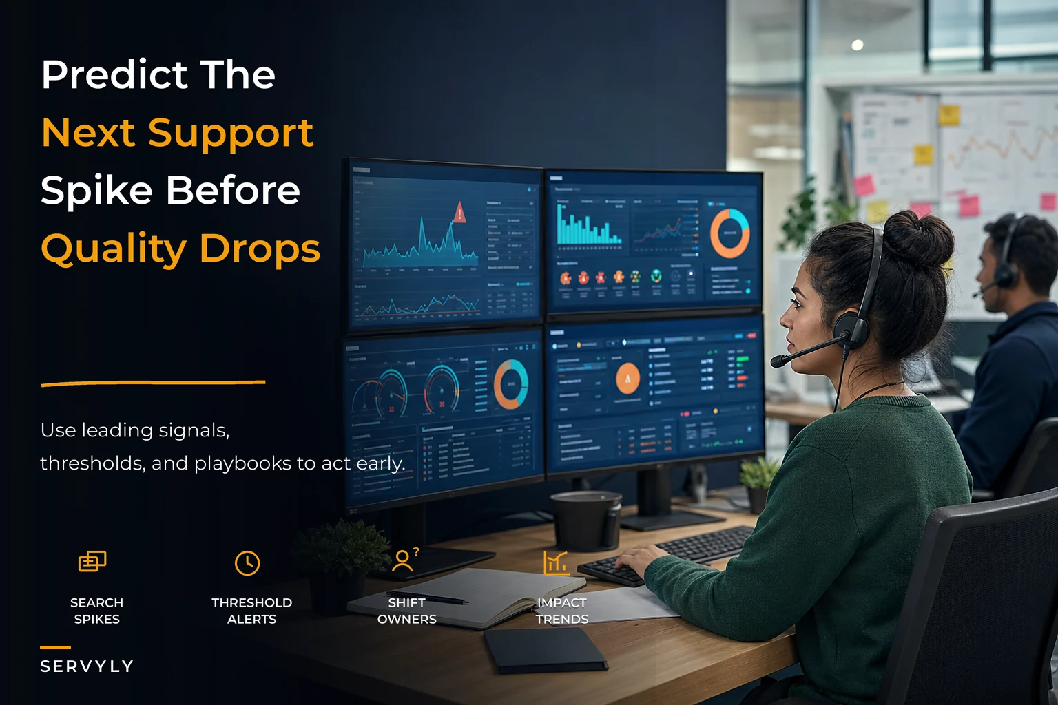 Support Analytics That Predict Workload & Quality Issues: Leading Indicators, Thresholds and Ownerable Playbooks
