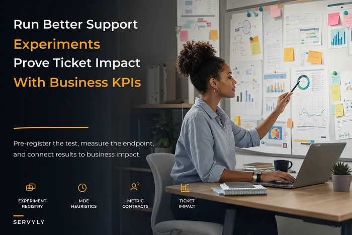 Support Experimentation Framework for Measurable Ticket Impact