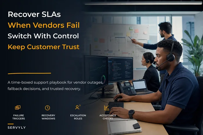 Support Resilience Framework for Vendor Failure and SLA Recovery