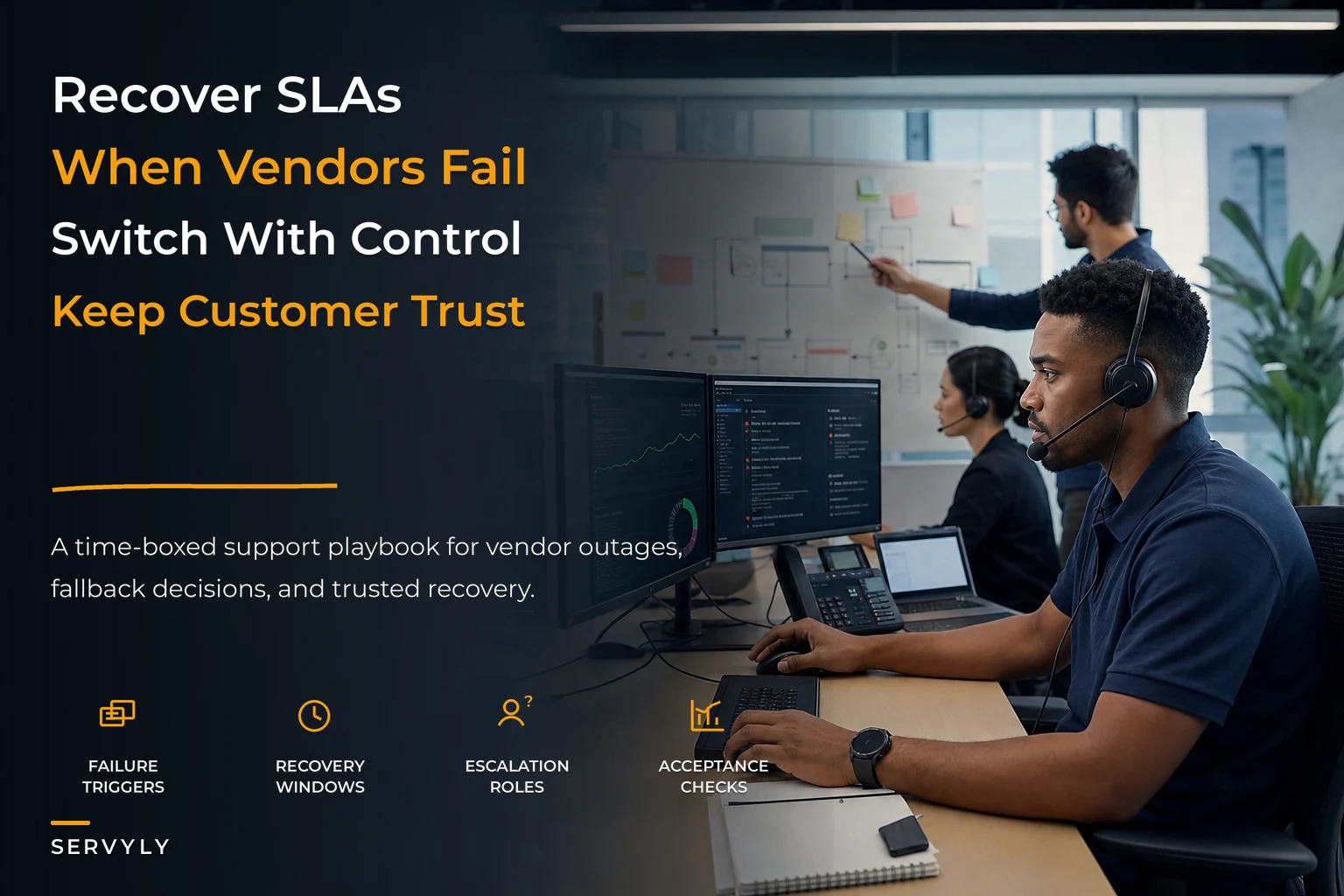 Support Resilience Framework for Vendor Failure and SLA Recovery
