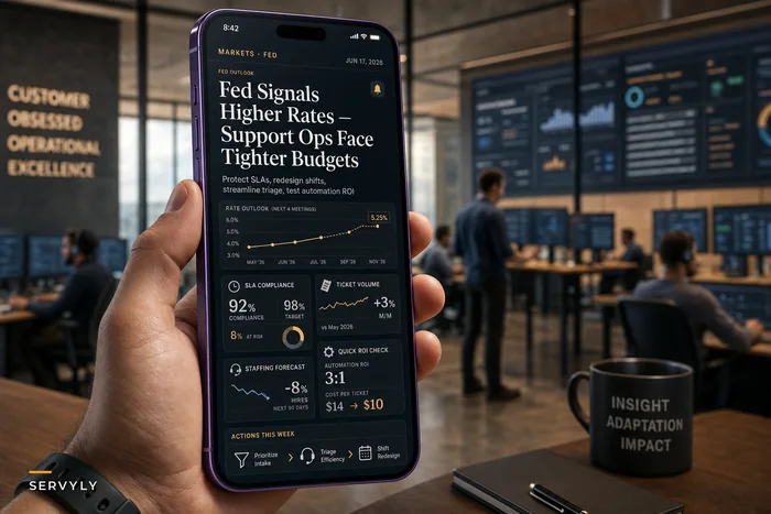 What the Fed’s June Rate Outlook Means for Support Teams: Managing SLAs, Staffing and Ticket Costs
