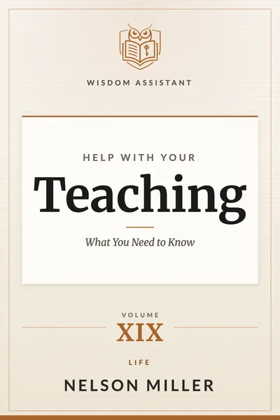 Cover of Help with Your Teaching