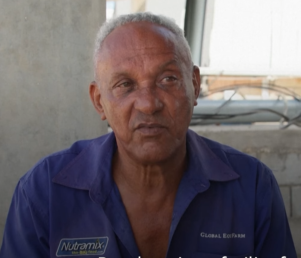 John the farmer in New Hope stands by his destroyed farm