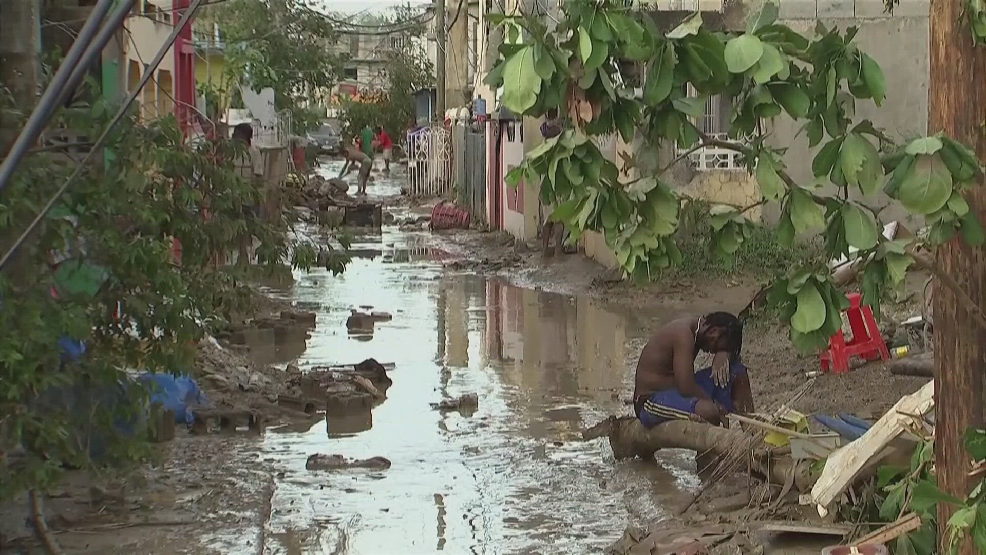 Devastation in Jamaica after Hurricane Melissa