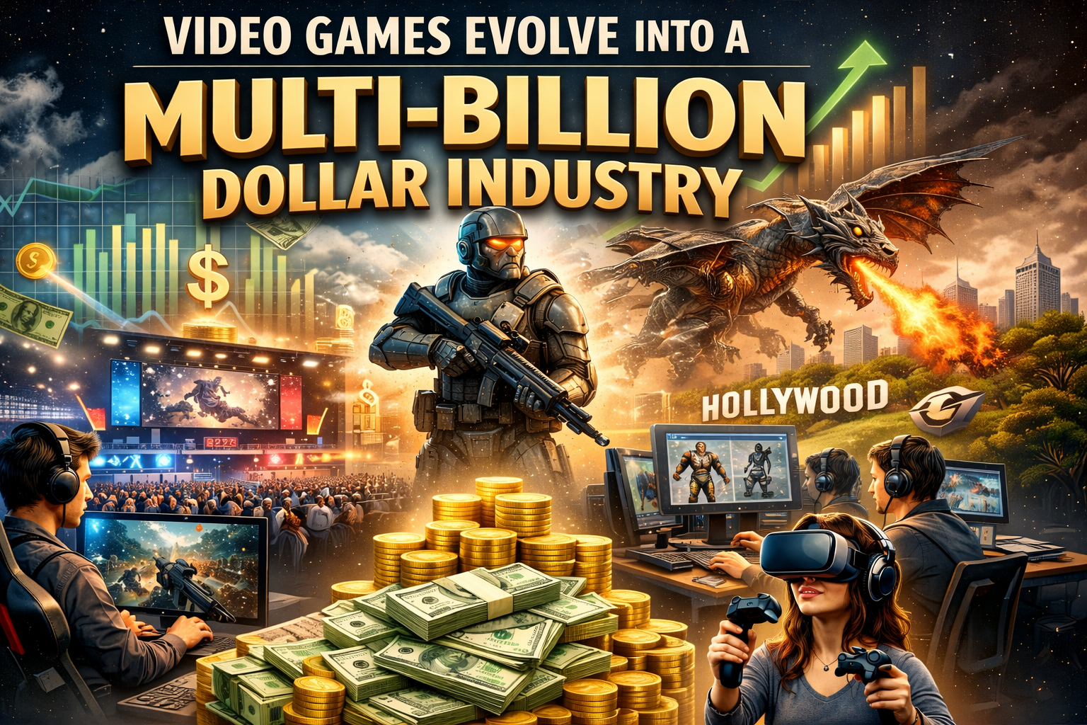 Video Games Evolve into a Multi-Billion Dollar Industry