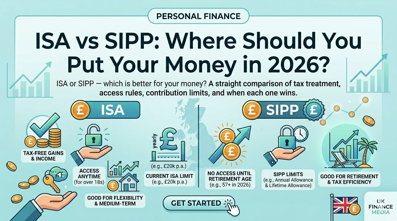 ISA vs SIPP: Where Should You Put Your Money in 2026?