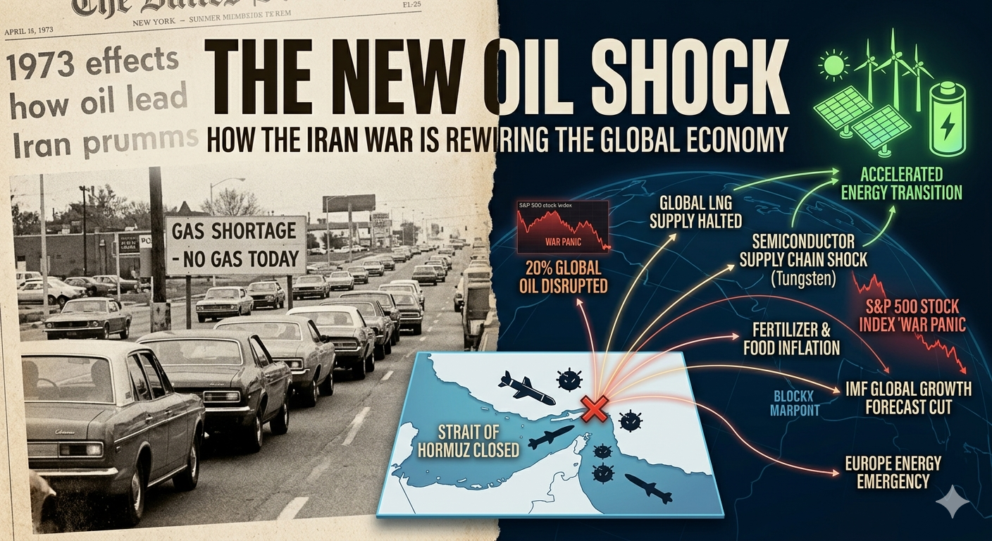 The New Oil Shock: How the Iran War Is Rewiring the Global Economy