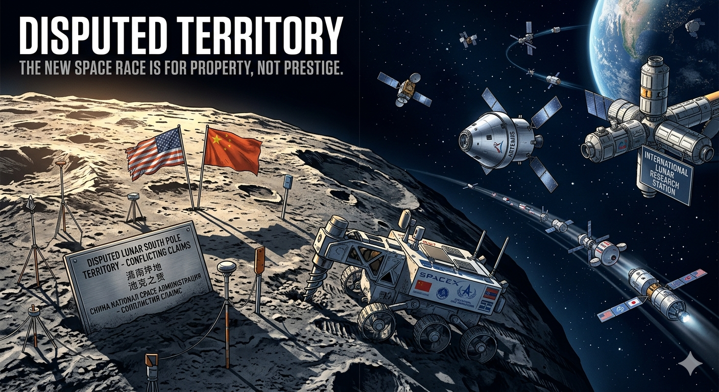 The Moon Is No Longer a Destination. It's a Disputed Territory.