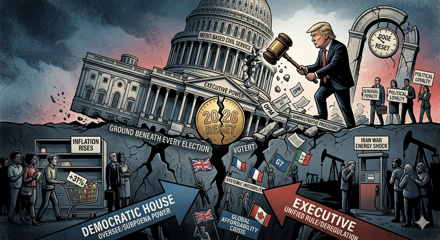 Governing on the Edge: How Economic Stress Is Rewriting America's Balance of Power Ahead of the 2026 Reset