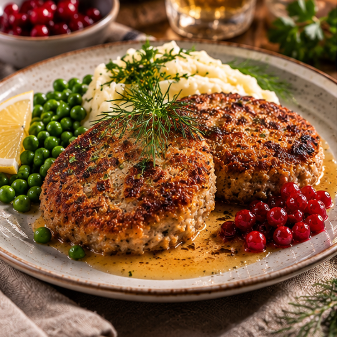 Wallenbergare med potatismos