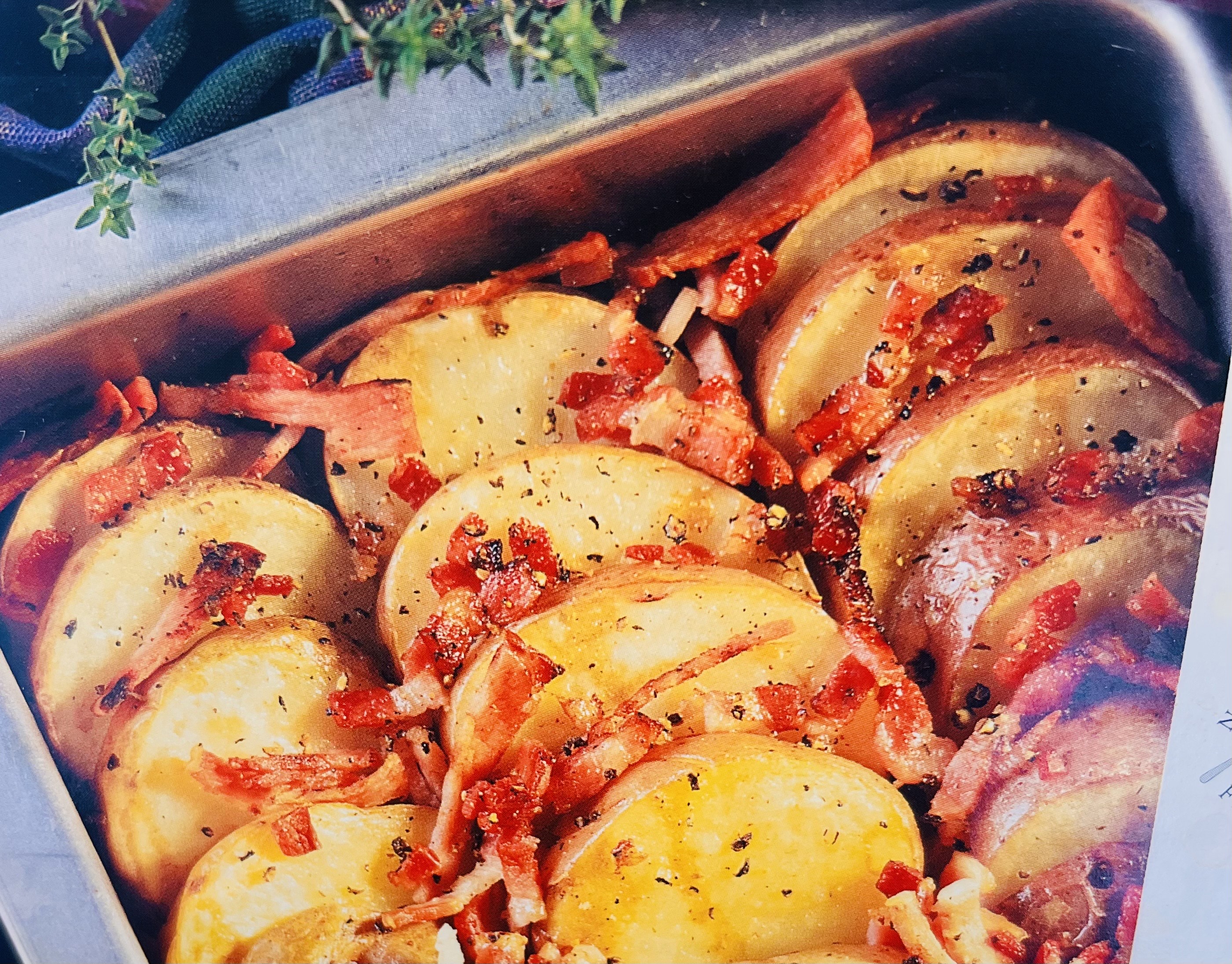 Bakpotatis med bacon från Australien