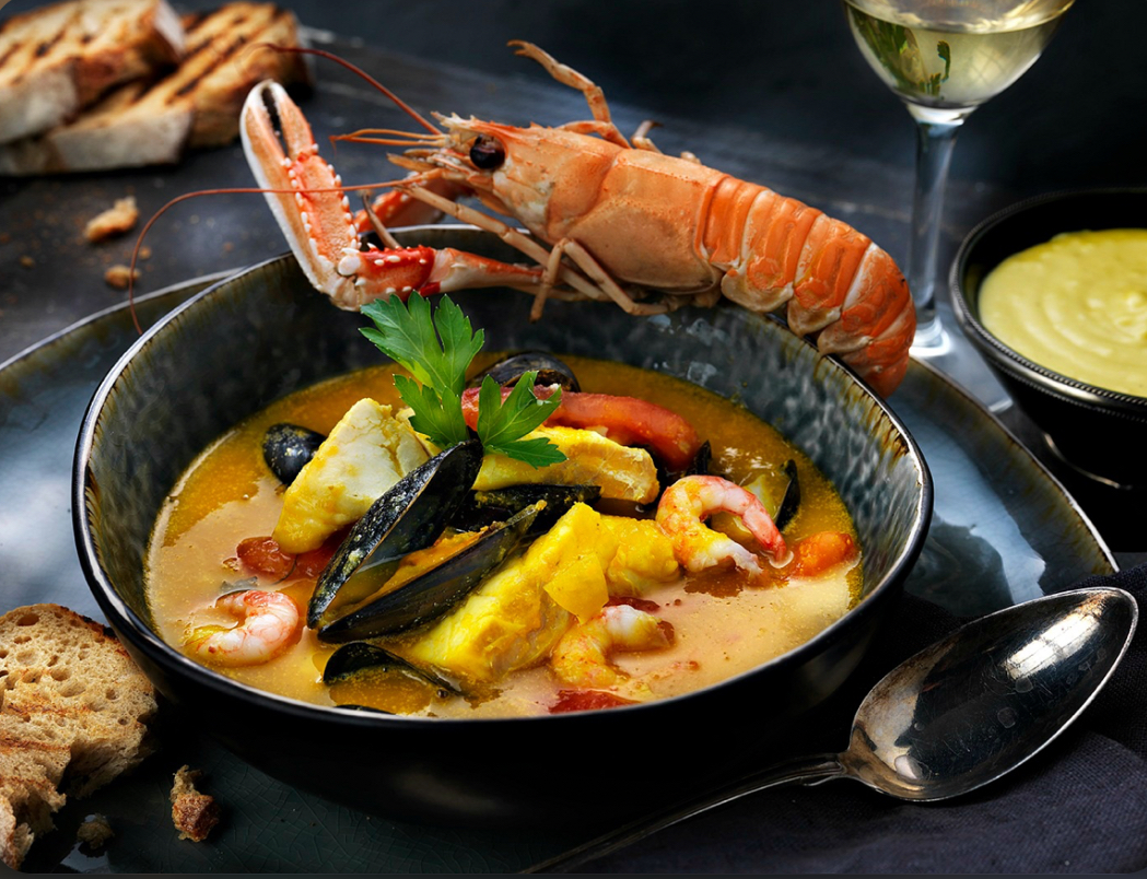 Bouillabaisse – fransk fisksoppa