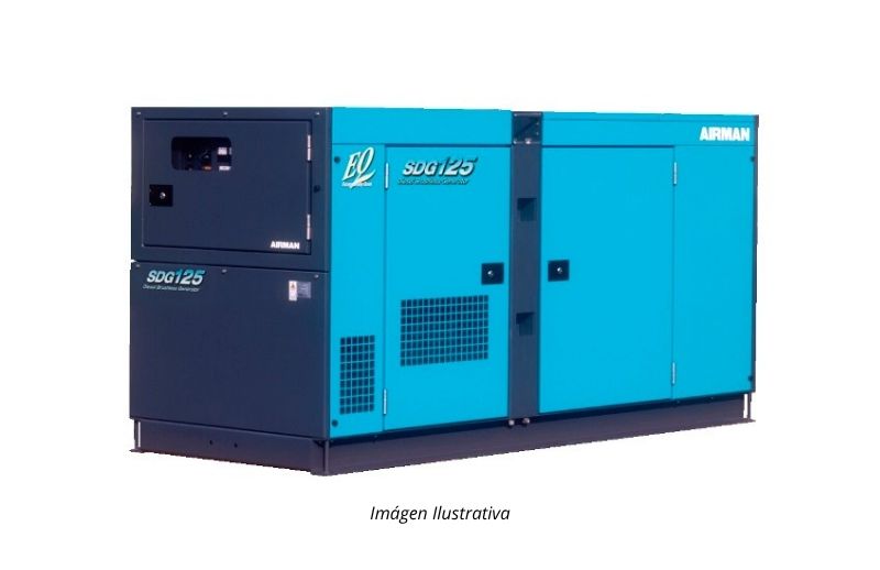 GENERADOR 125 KVA / 100 KW INSONORIZADO