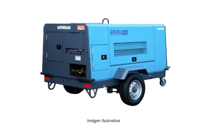COMPRESOR NEUMATICO 390 CFM 100 PSI