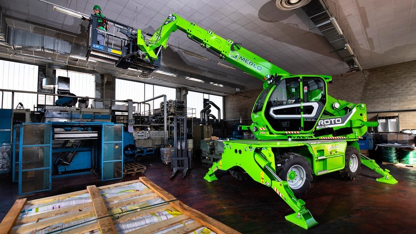 MANIPULADOR TELESCOPICO 4 TON 16 M ROTATIVO