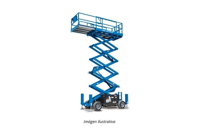 PLATAFORMA DE TIJERA 40 FT / 14 M MOTOR A DIESEL