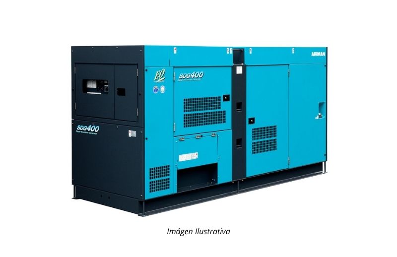 GENERADOR 400 KVA / 320 KW INSONORIZADO