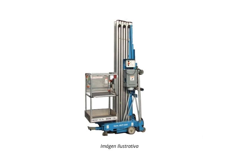 PLATAFORMA PERSONAL 40 FT / 14 M MOTOR ELECTRICO