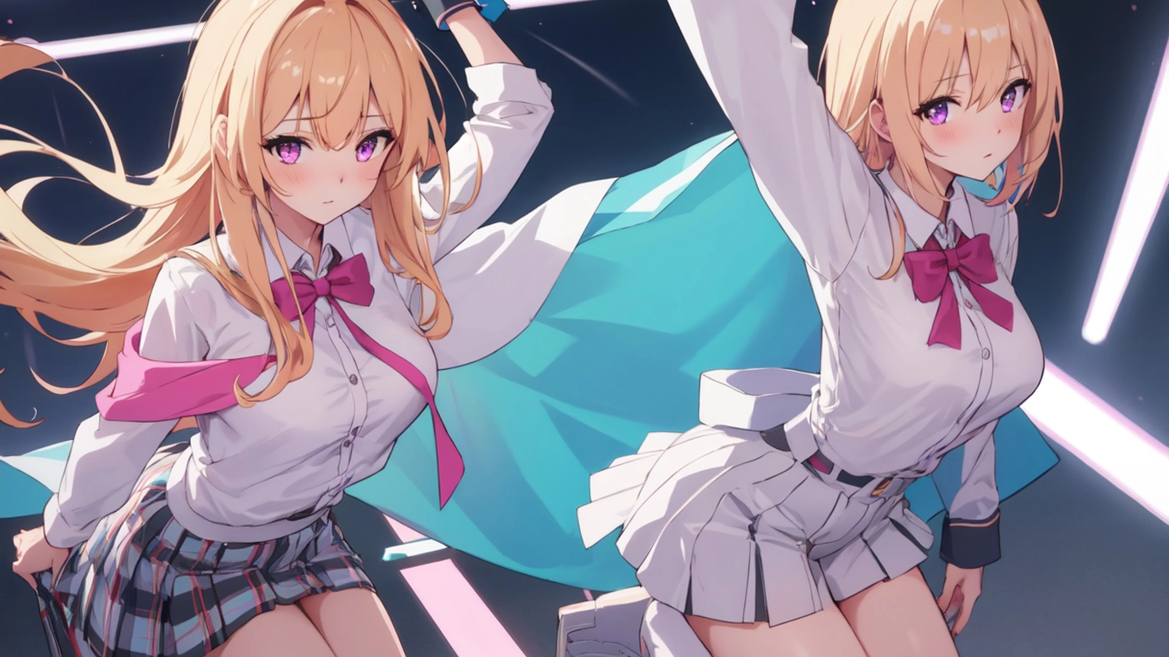 Heavenly Nurse Fantasy — 64-piece Jigsaw Challenge Wallpaper desktop preview