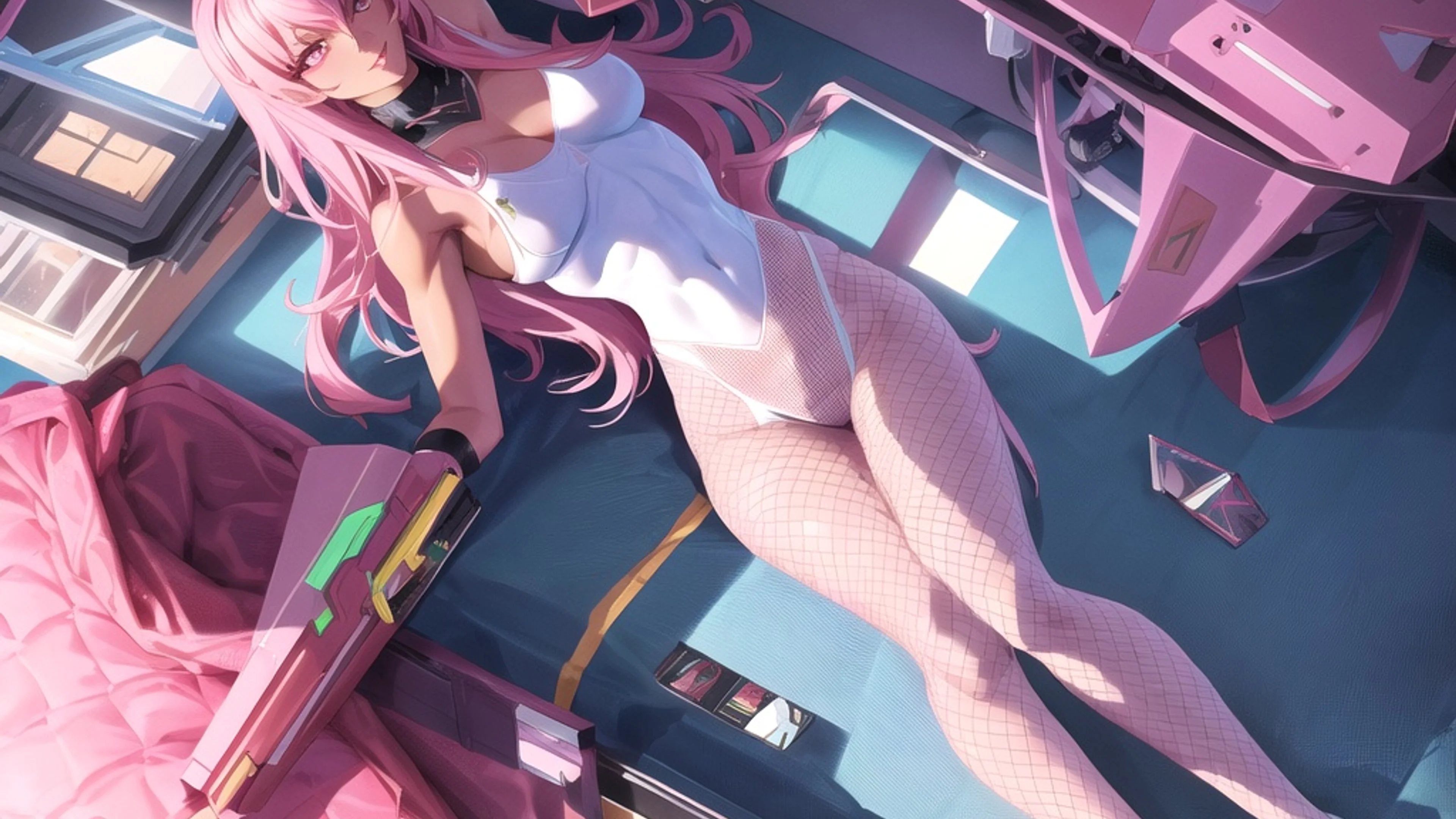 Wolf Girls Futuristic Seduction Memory Challenge Wallpaper desktop preview