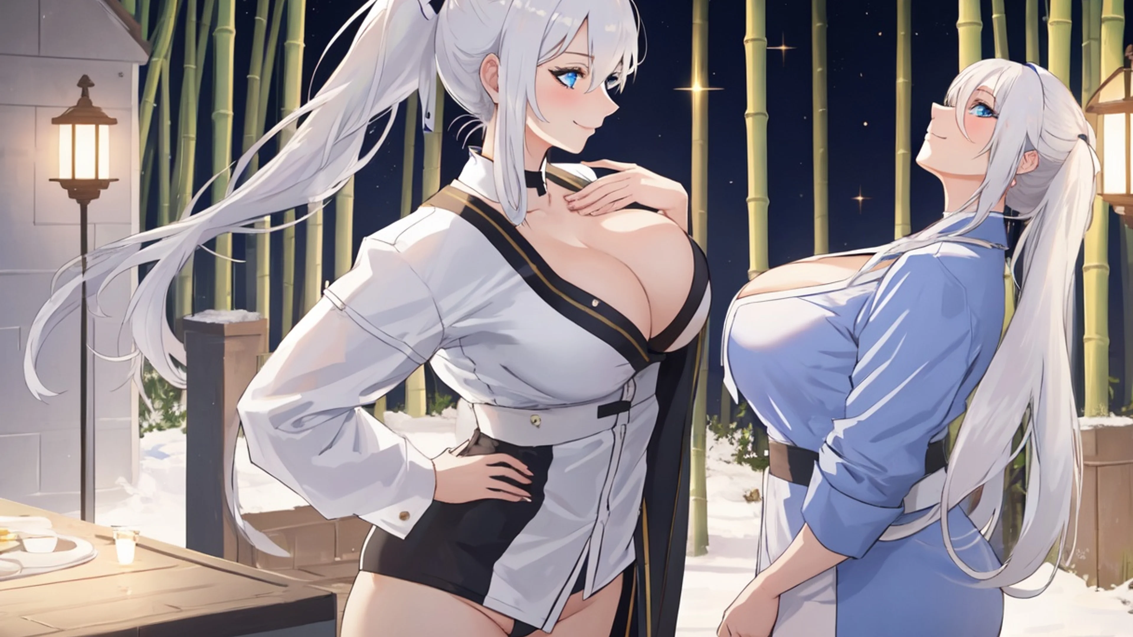 Gothic Nurse Undresses — Romantic Jigsaw — Jigsaw Challenge Wallpaper desktop preview