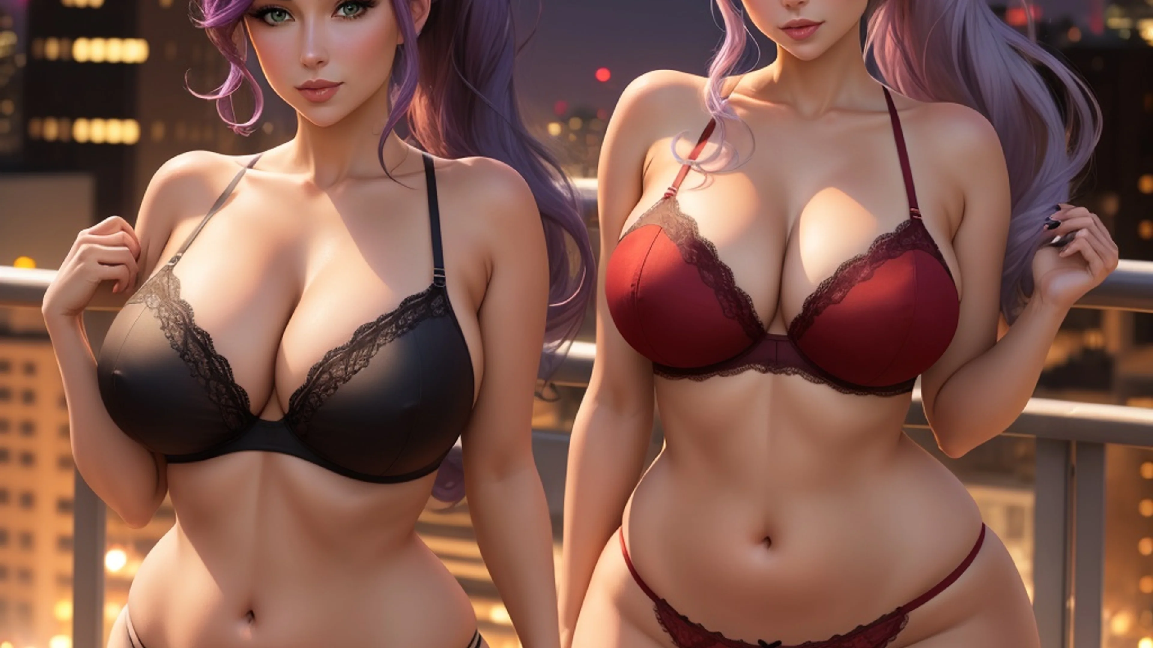 Lavender Werewolf Siren — Word Reveal Challenge Wallpaper desktop preview