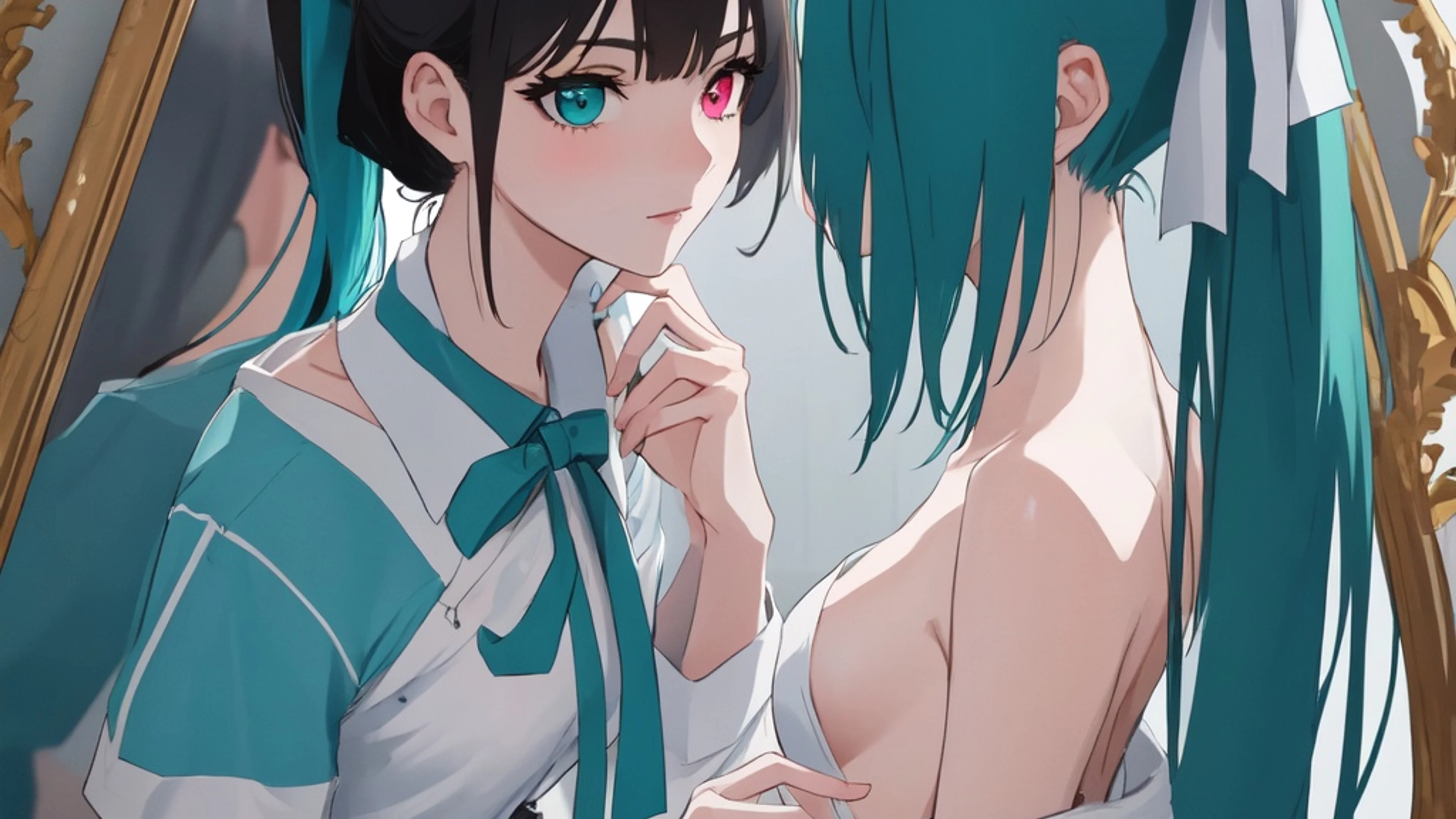 Mysterious Lamia Siren — 32-piece Memory Match Wallpaper desktop preview