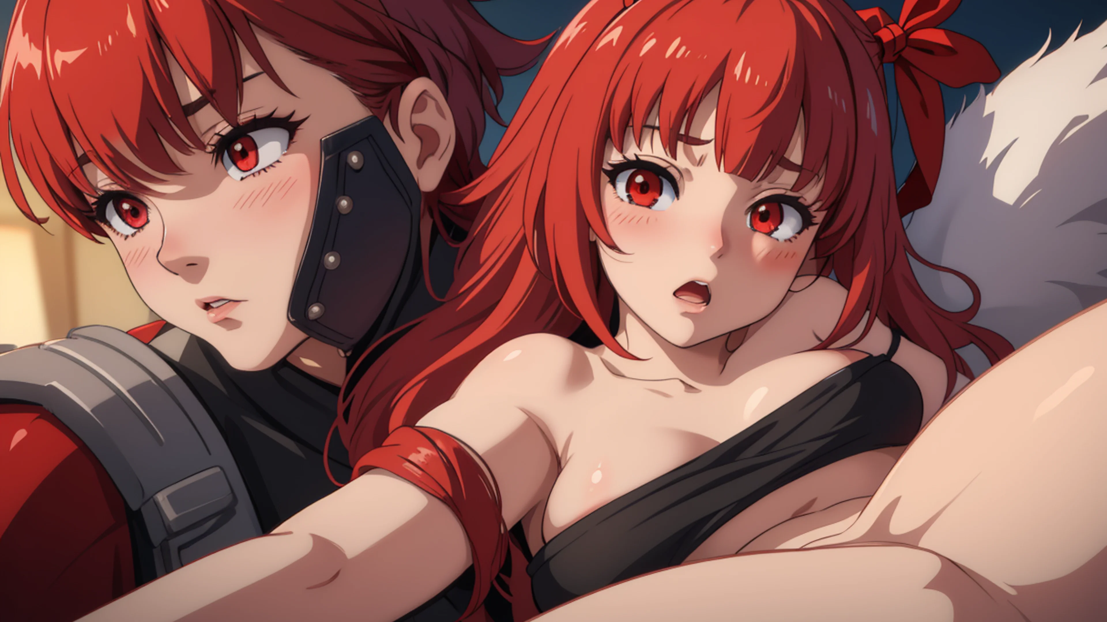 Moonlit Gothic Beauty — Jigsaw Puzzle Wallpaper desktop preview