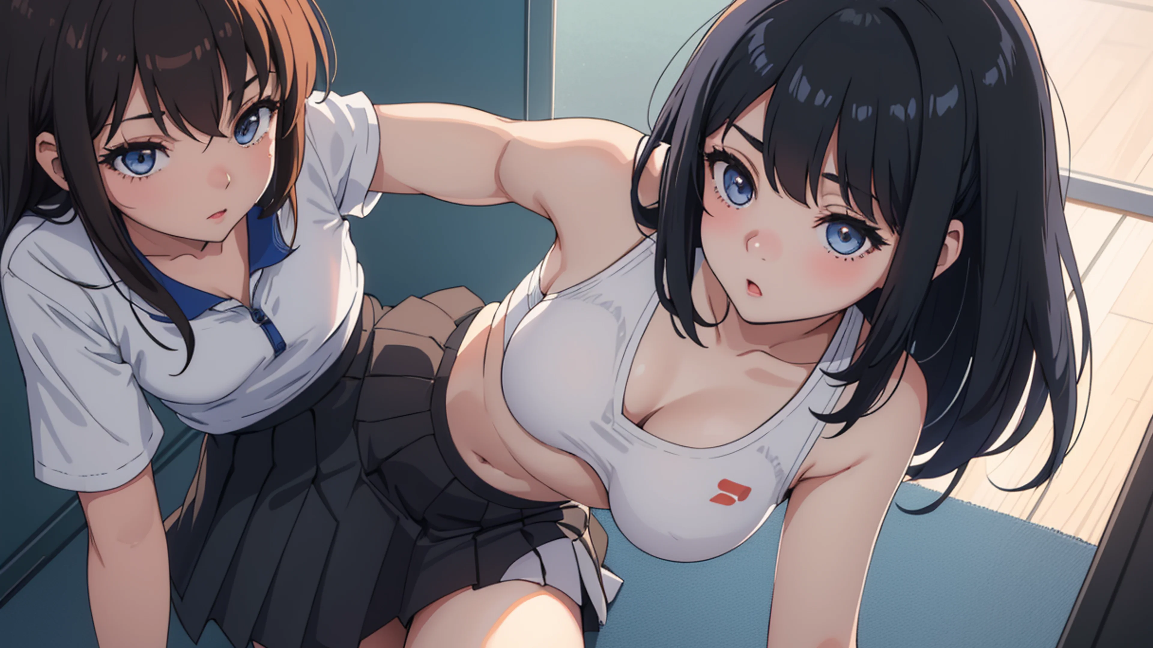 Moonlit Gothic Beauty — Puzzle Challenge Wallpaper desktop preview