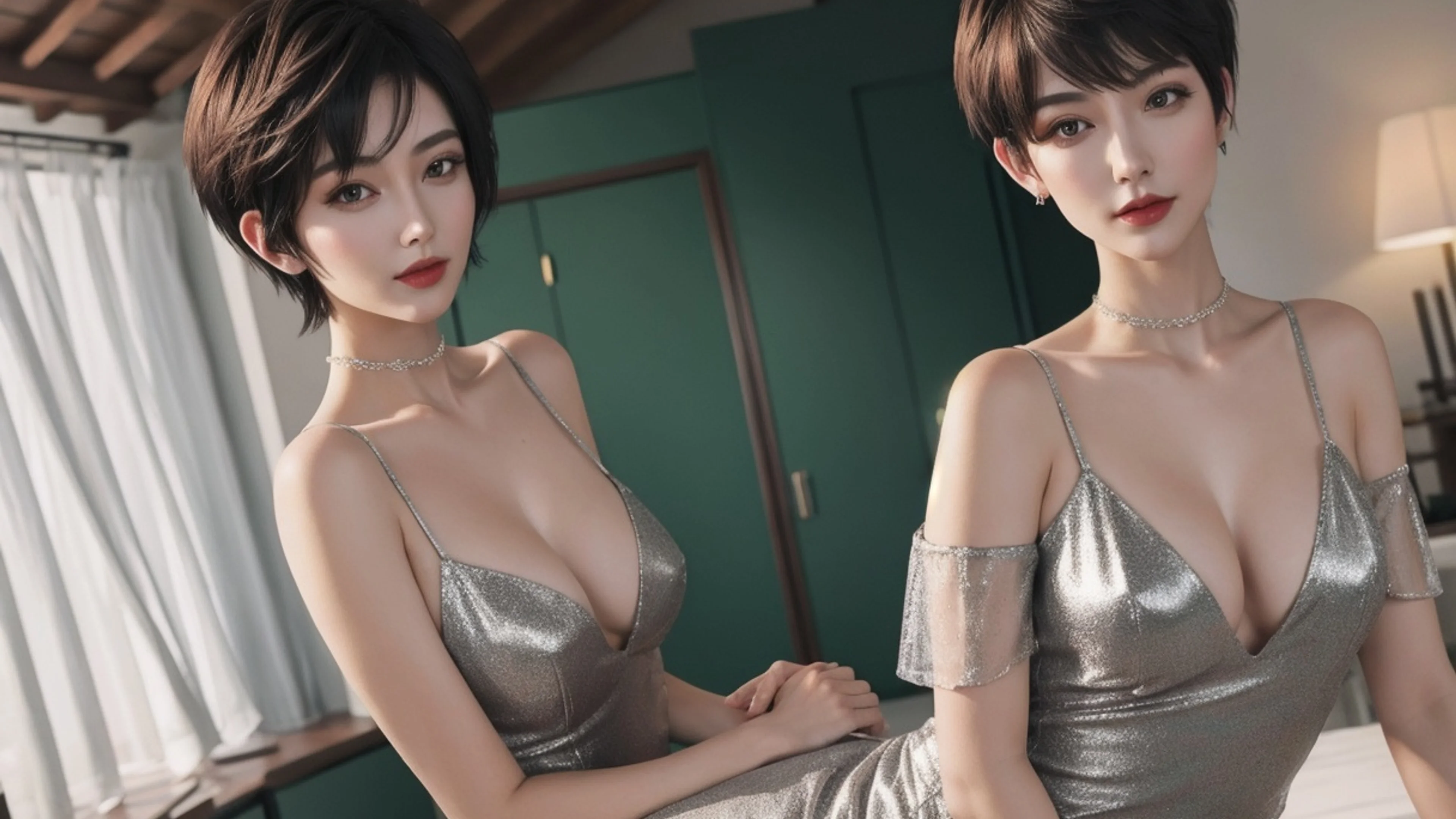 Moonlit Rogue Thief — Sensual Jigsaw Challenge Wallpaper desktop preview