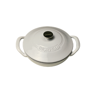 Nồi gang tráng men INOXPRAN INP3004 trắng