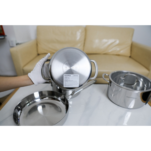 Bộ nồi inox đúc nguyên khối INOXPRAN INP2003