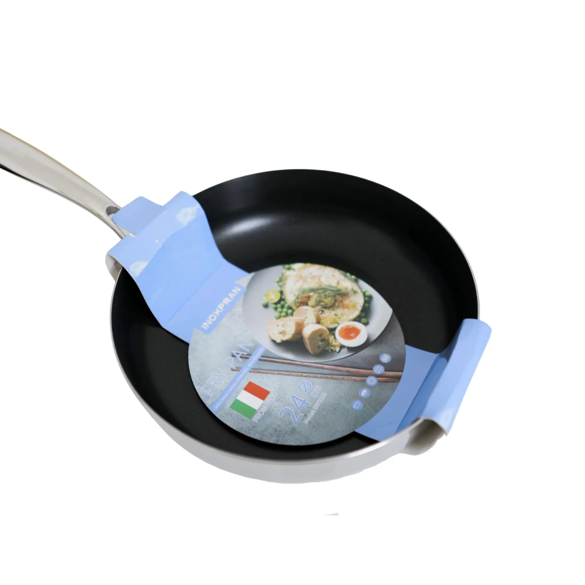 Chảo inox chống dính đúc nguyên khối INOXPRAN INP2103 28cm