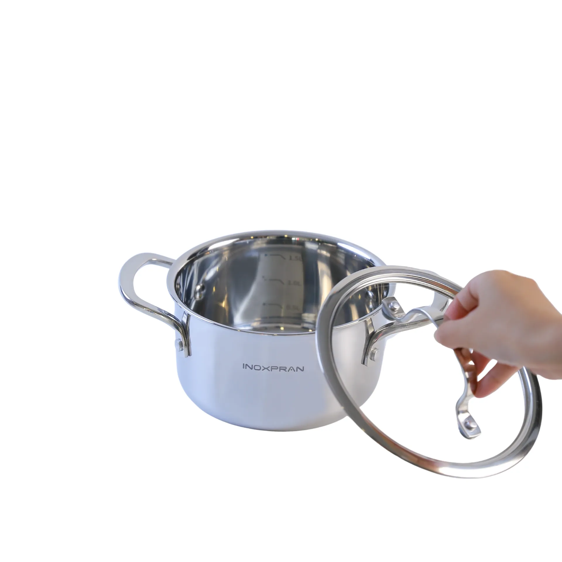Bộ nồi inox đúc nguyên khối INOXPRAN INP2003