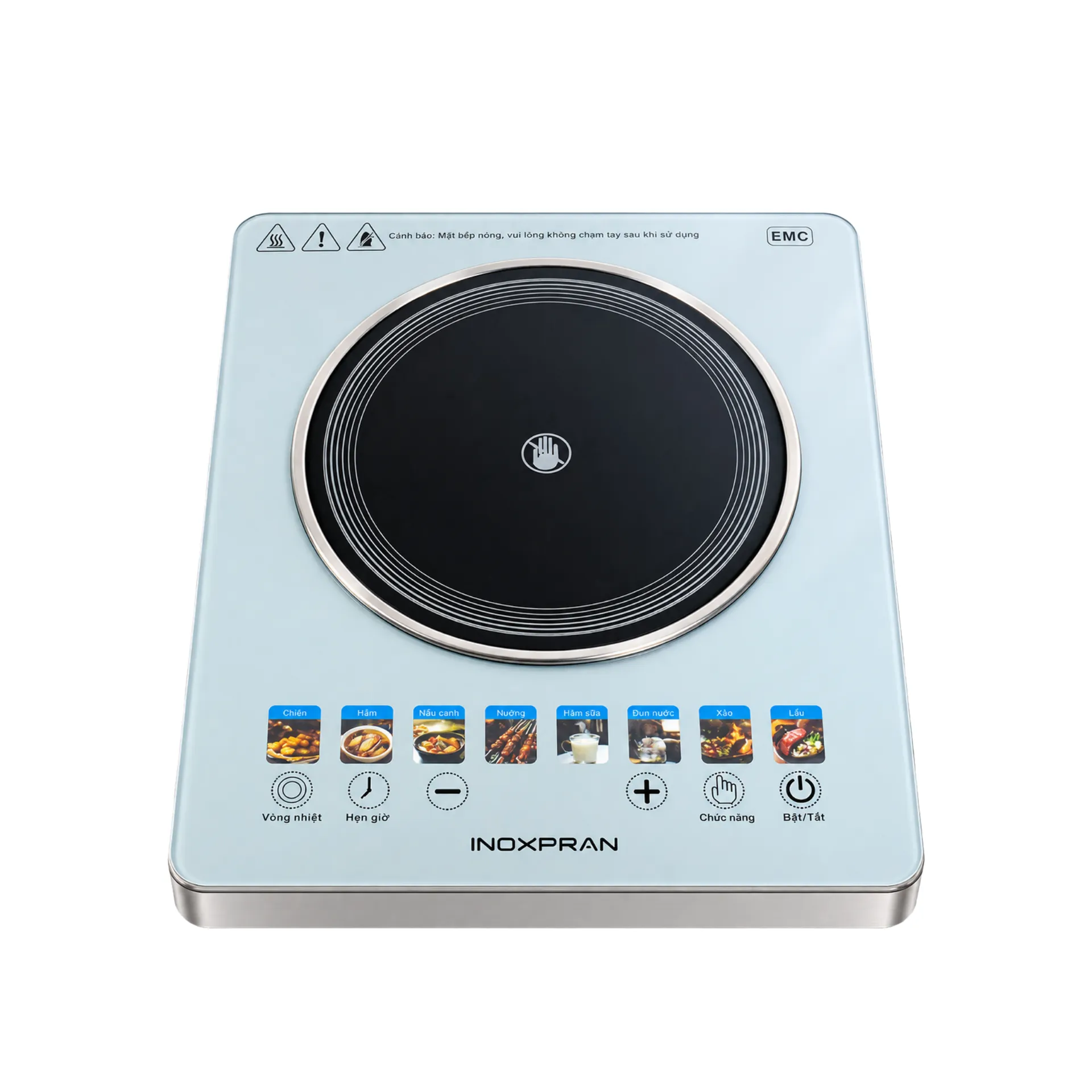 Bếp Hồng Ngoại Mâm Nhiệt Kép INP6153