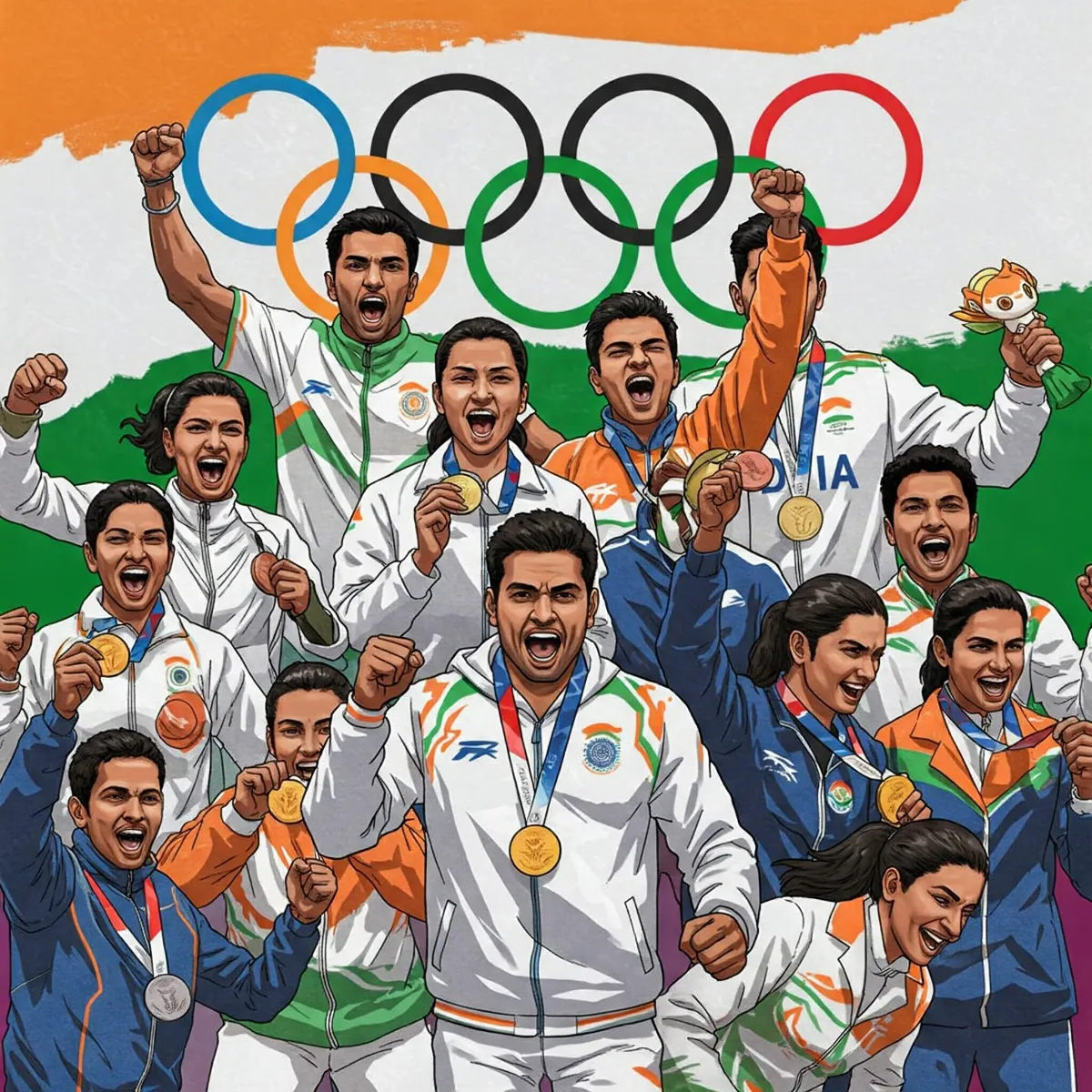 India at the Olympics: Historical Performance, 2024 Medal Tallies, and Future Aspirations