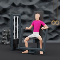 Image of Chest Press Machine