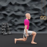 Image of walking Lunges