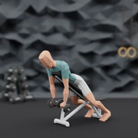 Image of Dumbbell High Rows