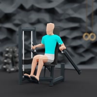Image of Seated Dips Machine