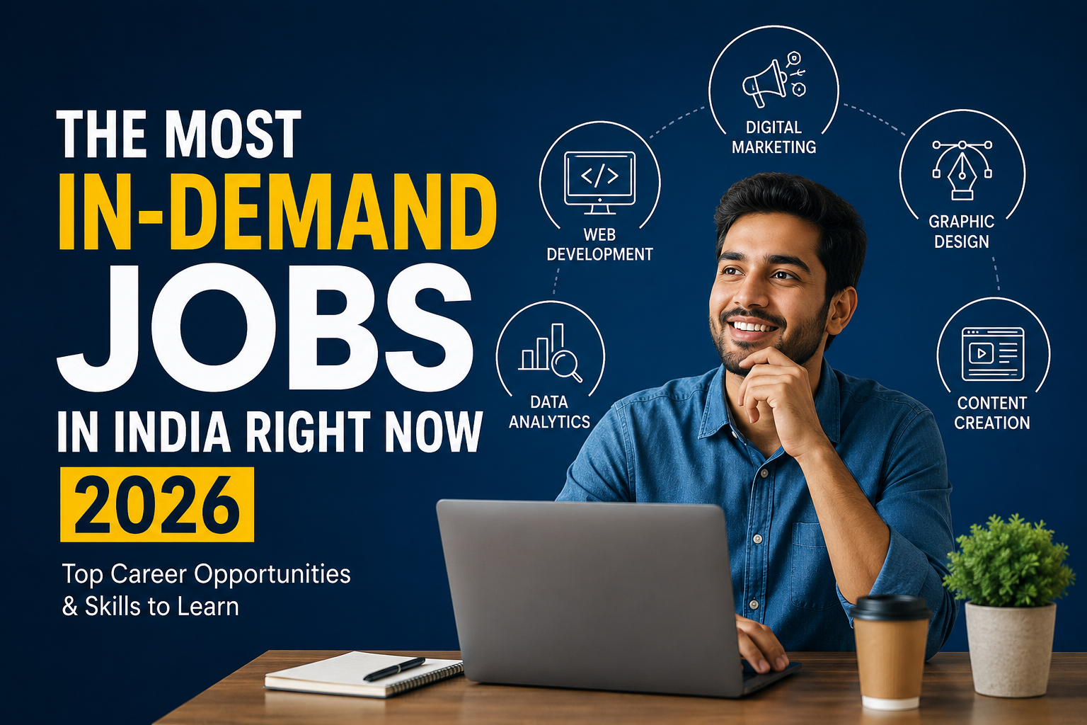 Top 5 Most In-Demand Jobs in India in 2026 | Career Opportunities & Skills