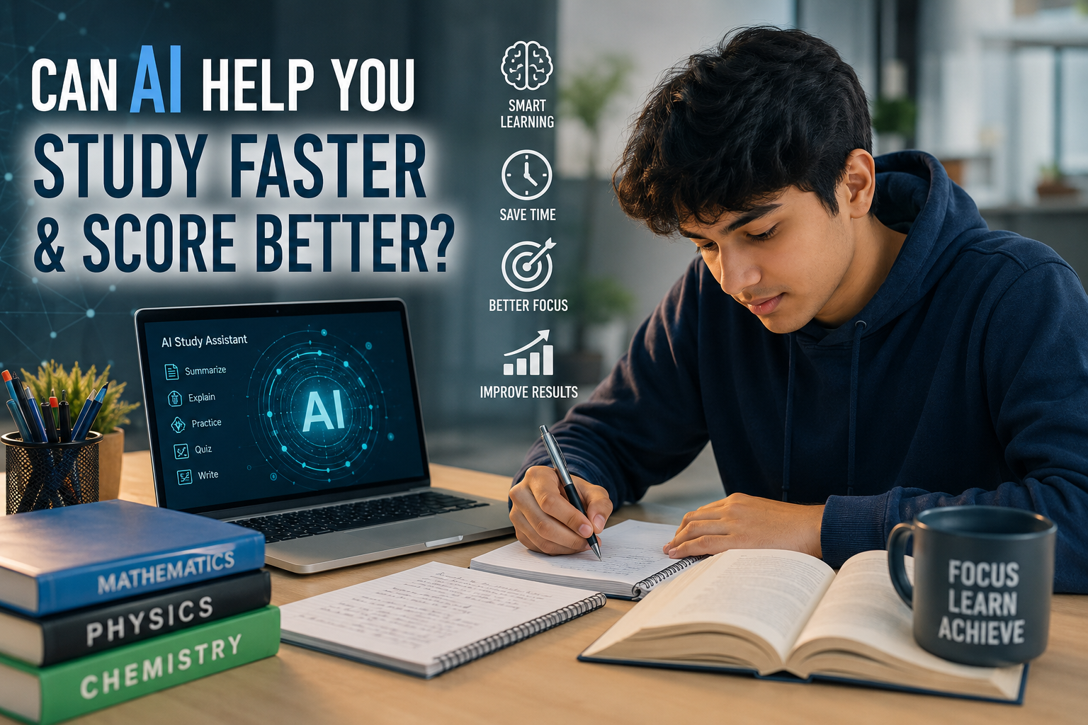 How AI Helps Students Study Faster & Score Better