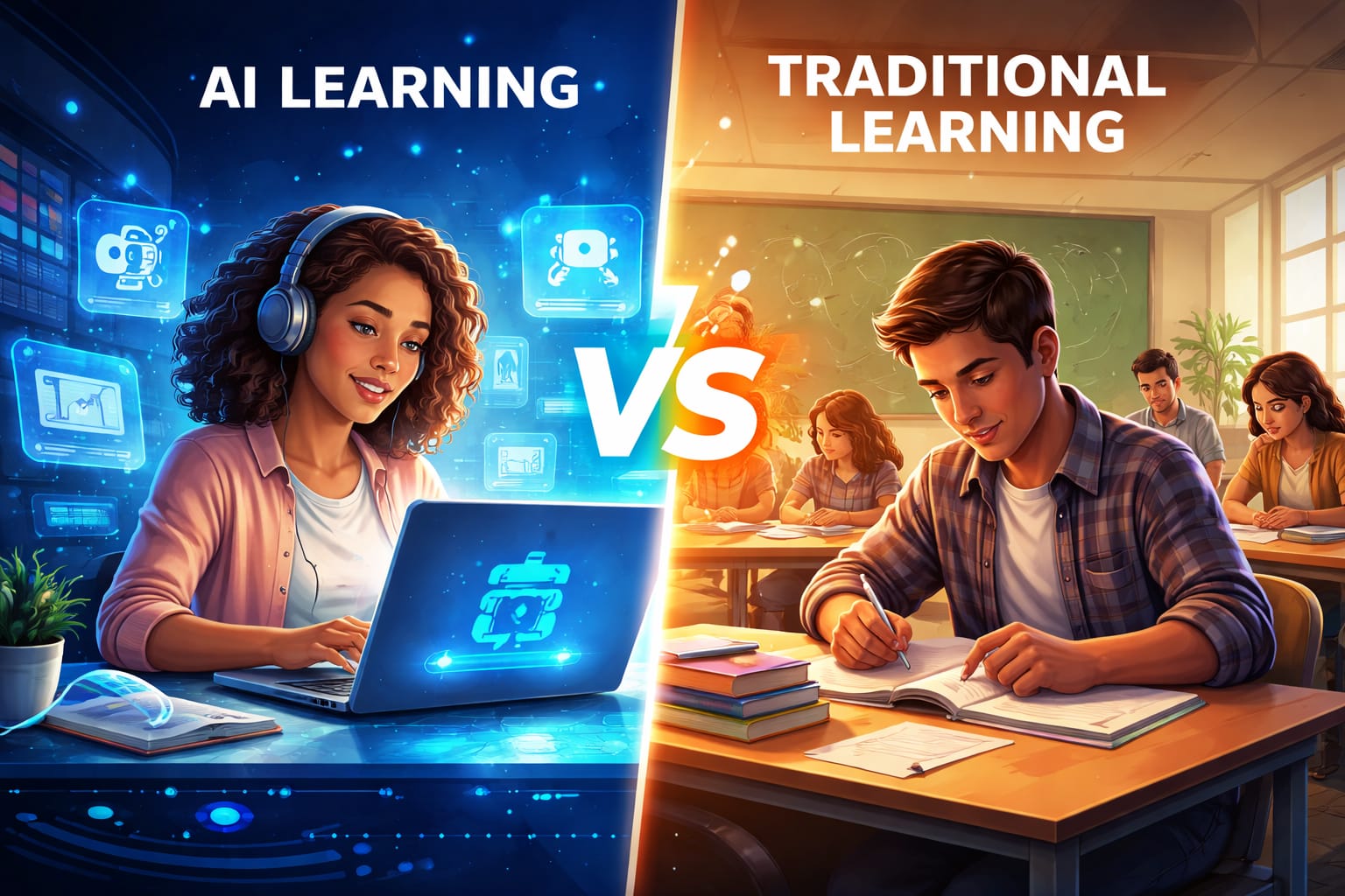 AI vs Traditional Learning: What’s Better for Students in 2026?