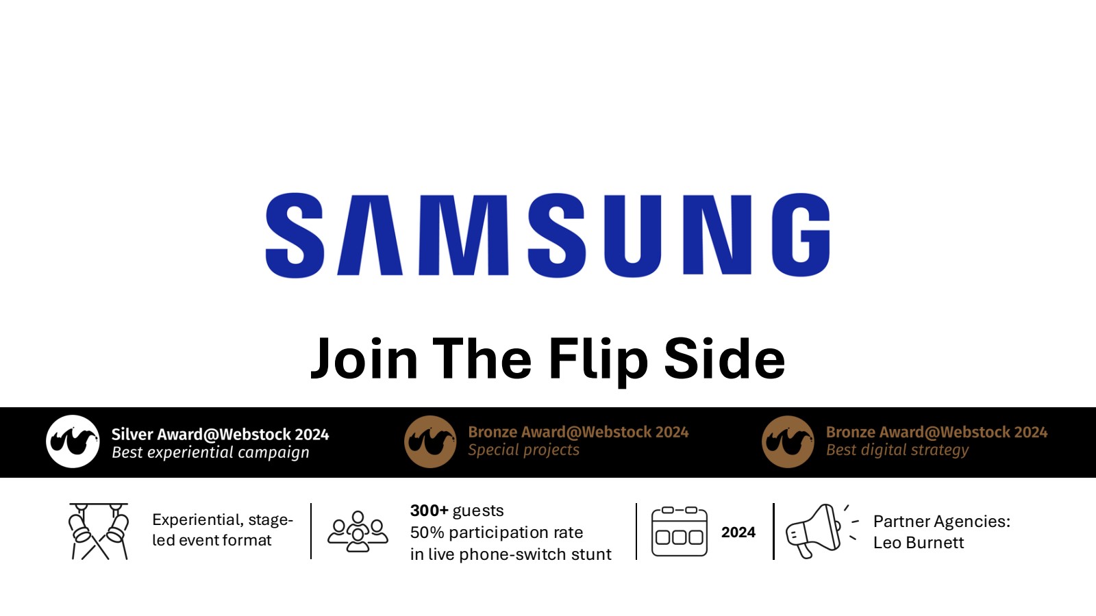 Samsung – Join the Flip Side — Samsung — imagine principală