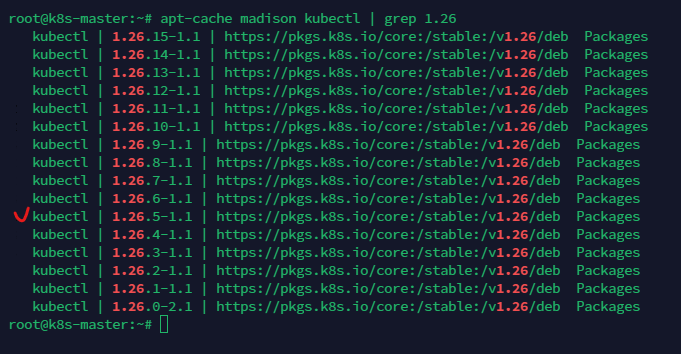 check-kubectl-version