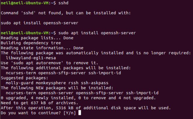 install-openssh-server