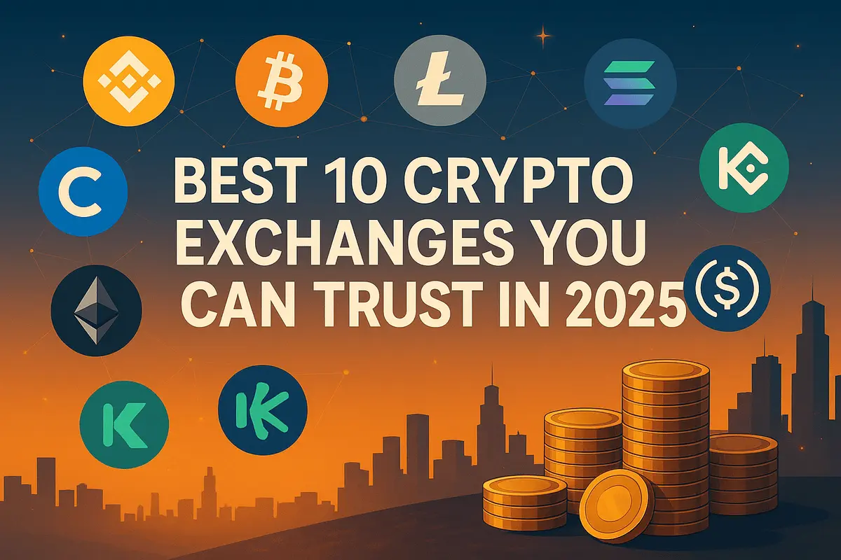 Top 10 Reliable Crypto Exchanges to Use in 2025