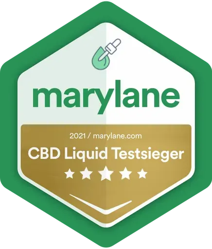 Testsieger Abzeichen CBD Liquids