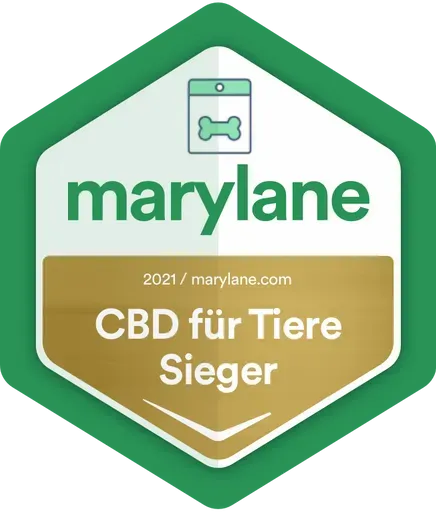 Testsieger Abzeichen CBD für Tiere