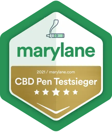 Testsieger Abzeichen CBD Pens
